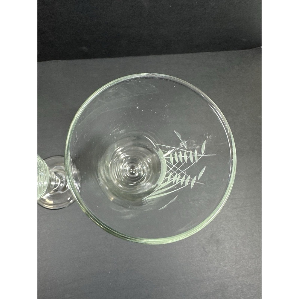 Javit Sailboat Pilsner Beer Glasses Etched‎ Nautical Clipper Schooner Ship 80's - Picture 9 of 9